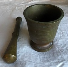 Antique 3 Kilo French Brass