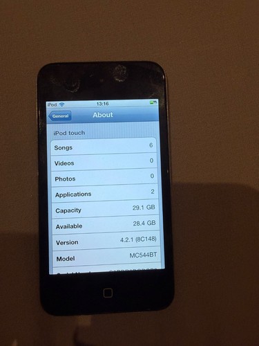 Apple ipod touch 4th - ipod,
