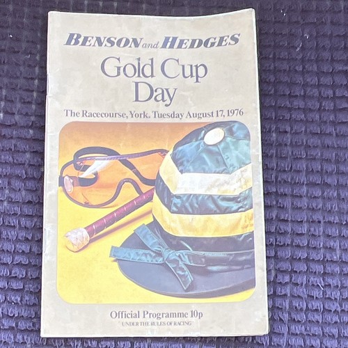 Vintage york races - vintage, programme