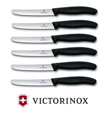 6x Black Victorinox Steak