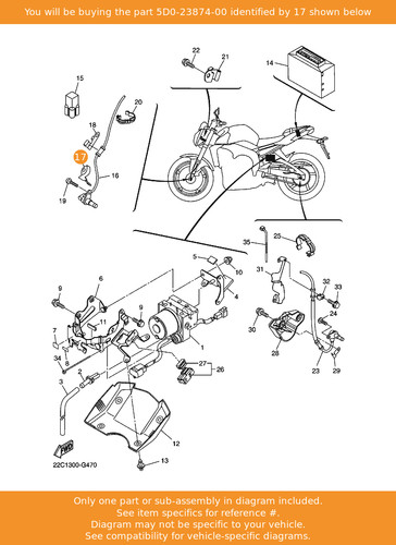 Yamaha holder wire - yamaha, holder,