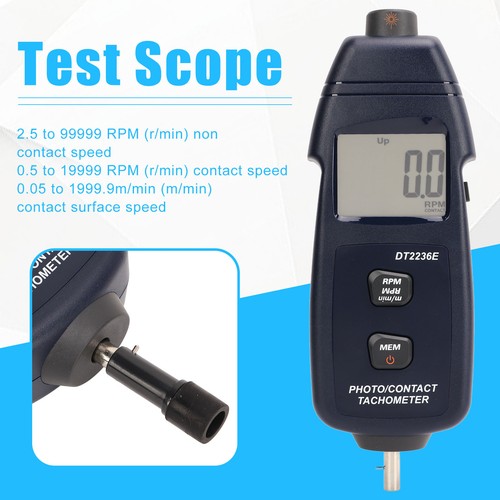 Digital tachometer handheld - digital,