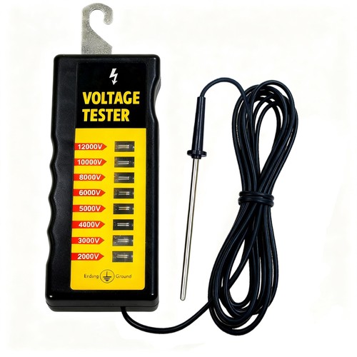 Electric fence tester - electric, &