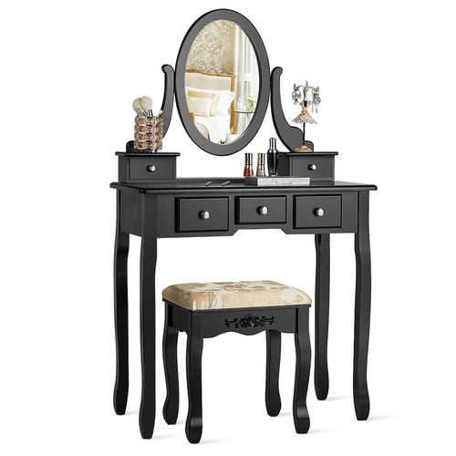 Vanity table set dressing - vanity,