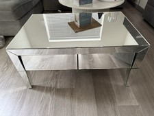 Monte Carlo Mirrored Coffee Table With Storage 