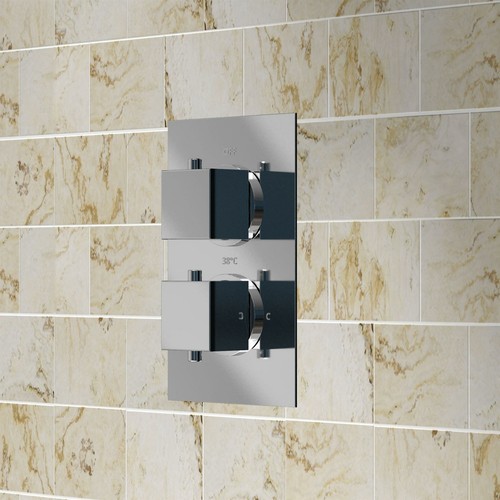 Square dial way concealed - square, 2
