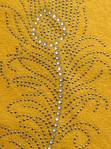 Diamante feather mustard - diamante,