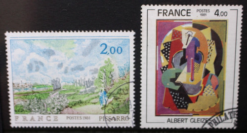 France 1981 art paintings - art,