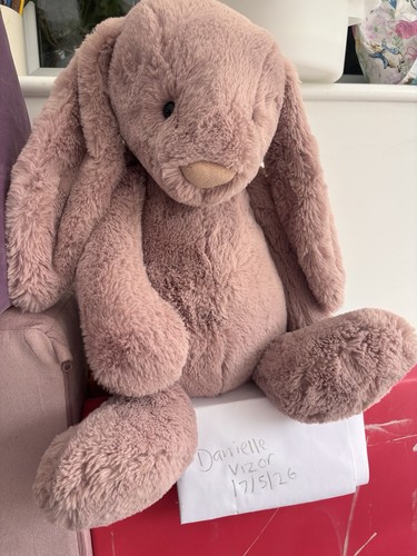 Huge rosa jellycat bunny - rosa,