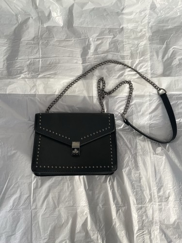 Studded flap crossbody - flap,