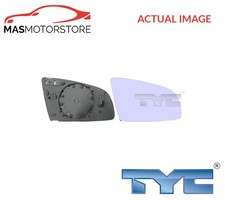 REAR VIEW MIRROR GLASS LHD ONLY LEFT TYC 302-0028-1 P FOR AUDI A4,A6,A3,B7,B6,C6