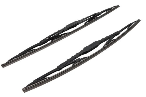 Twin articulated wiper blade