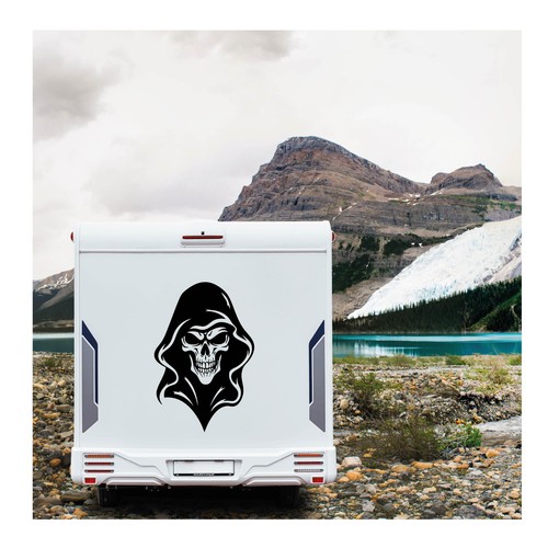 Skull campervan - skull,