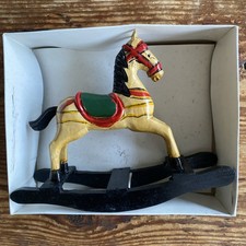 Wooden small rocking - small, horse