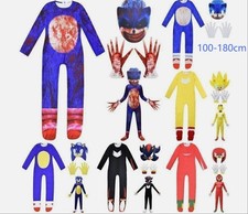 UK Kids Cosplay Costume Sonic