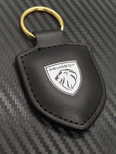Peugeot faux leather pendant - peugeot,