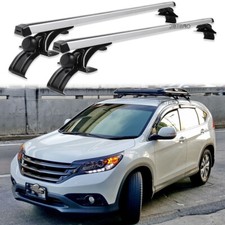 48" Bare Roof Rack Crossbar Luggage Cargo Carriers Aluminium For Honda CRV CR-V