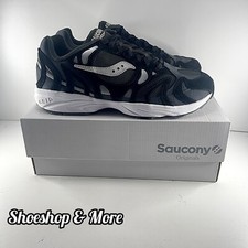 ✅ BNIB Saucony Grid Azura 2000 UK 8 US 9 EU 42.5 Run black S70714-2 📦