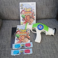 Nintendo Wii Game Toy Story Mania Boxed with Manual +3D Glasses+ray gun