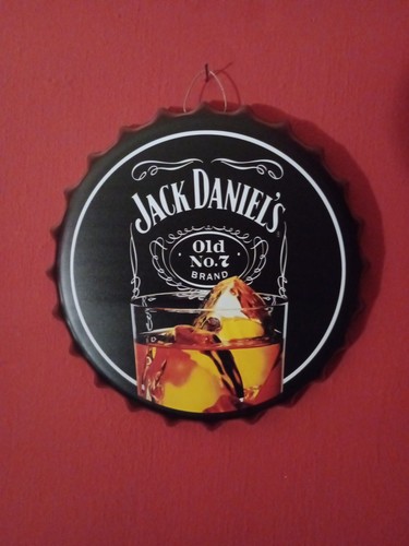 Jack daniels bottle - jack, cap