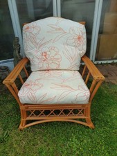 Imaculate Pair of Cane Chairs with Cushions