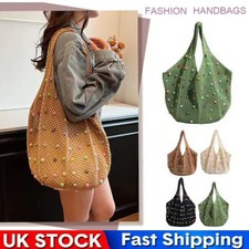 Women Boho Crochet Bag Knit