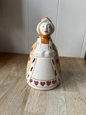 Carlton Ware Queen Of Hearts Preserve Pot  1980’s