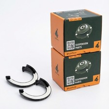 2x Rubber shim Front