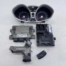 FORD FIESTA MK7 ECU KIT BV21-12A650-FC ENGINE 82HP 1.25 PETROL SNJB 08-12
