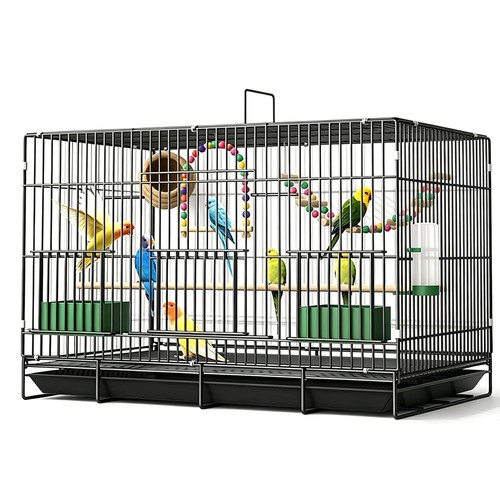 Folding metal dog - metal, crate