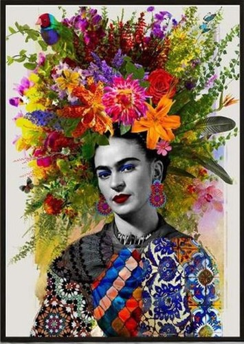 Frida kahlo abstract decor - kahlo,
