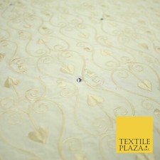 Luxury Ivory Floral Spade Leaf