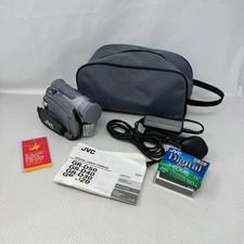 JVC GR-D20EK Handheld MiniDV Camcorder Silver SPARES / REPAIRS    C7
