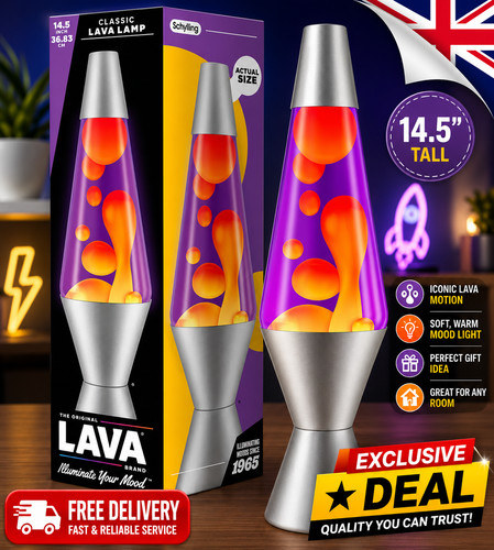 Retro lava motion lamp - motion,