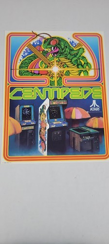 Flyer atari centipede arcade - flyer,