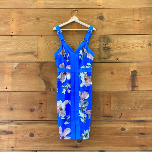 Ted baker bright blue floral - blue,