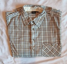 Crane TechTex Shirt Size XL Measured Chest 50 Length 29 Long Sleeve Soft Flannel