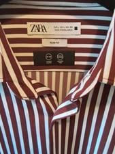 ZARA MEN'S SHIRT. COMFORT STRETCH.  WRINKLE FREE. SIZE LARGE. NEW WITHOUT TAGS.