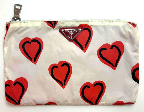 Prada heart print - prada,