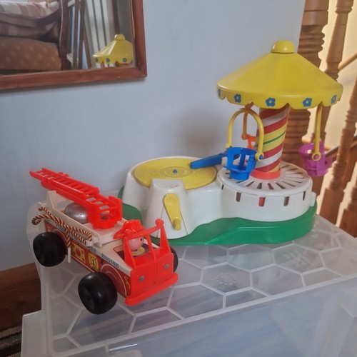 Vintage fisher price - toys, fire