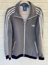 ADIDAS Jacket Mens Large Grey