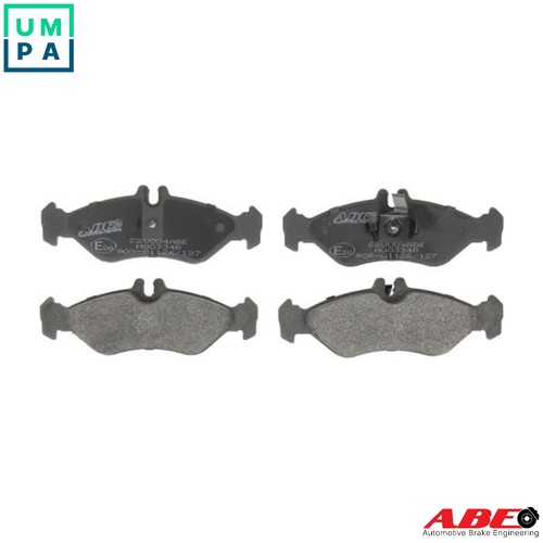 Brake pad set disc - set,