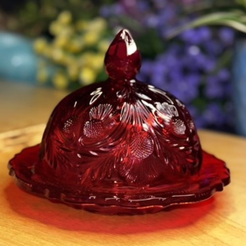 Ruby red glass - red,