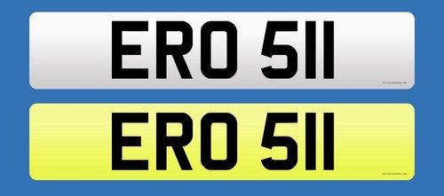 Ero 5ii dateless numberplate - 5ii,