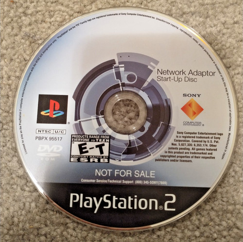 Ps2 network adapter start - network, start-up