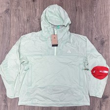 Nike ACG Windbreaker Jacket Size Medium Mens Vapor Green Reflective Silver $250