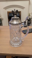 Cut Crystal Beer Stein with