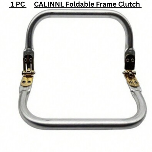 Metal frame kiss clasp - kiss,