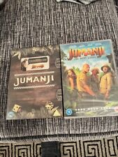 two dvd jumanji 1/2 one sealed