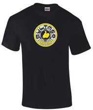 Bultaco Motorcycles Round Style Motorcycle printed T Shirt in 6 Sizes